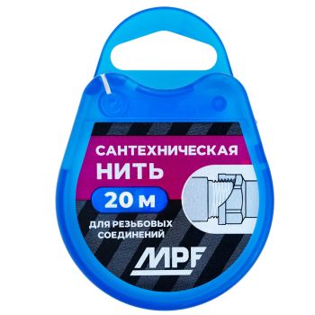 Нить сантехническая д/герметизации резьбовых соединений 20м MP (аналог ТЭ27)  *5/80