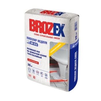 Ровнитель для пола NF-415 Нивелир Медиум 20кг BROZEX *1/56