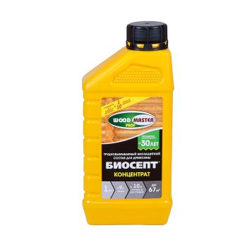 Антисептический состав БИОСЕПТ концентрат 1 кг WOODMASTER PROF *1/6/576
