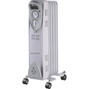 Радиатор масляный  5 секций 1000Вт "Zerten" MRS-10, S обогрева 10кв.м *1(аналогЗЭ193)