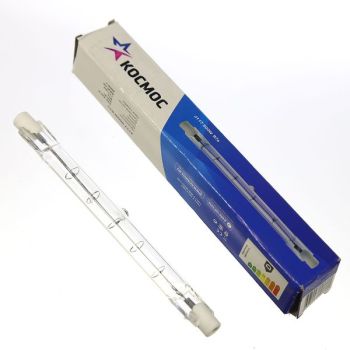 Лампа накаливания галогенная линейная 500W R7s 117mm Космос 7807 *1/50