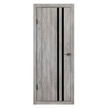 Дверь межкомнатная глухая ESTETICA 303 ПВХ Санторини Серый 600 мм BROZEX-WOOD *1