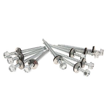 Саморезы кровельные BROZEX 4,8*70 цинк (10кг) промтара *10