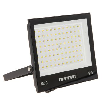 Прожектор светодиодный 100Вт 4,0К IP65 холодный Онлайт OFL-100-4K-BL-IP65-LED 61947 *1/10