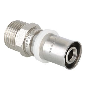 Муфта переходная 16х1/2"(Ø15) пресс/папа VALTEC VTm.201.N *1/170