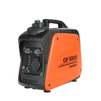 Генератор инверторный 4Т 0,9кВт 40см3 бак2,1л масл.карт0,3л ручн. старт.GP1000i PATRIOT*1