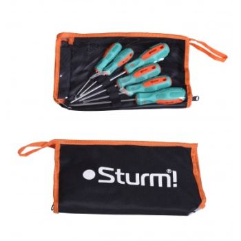 Набор отверток STURM (6шт) тканевый кейс  (арт.1040-03-BS6) *1/36