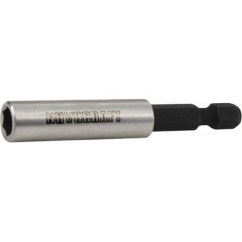 Адаптер для бит  50мм магнитный хвостовик 1/4" (BH050SS14001 ) NovoCRAFT *1/25