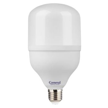 Лампа светодиодная 30W Е27 цилиндр 6,5К холодный HPL GENERAL 660001 *1/20/30