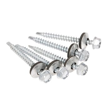 Саморезы кровельные BROZEX 4,8*51 цинк (10кг) промтара *10