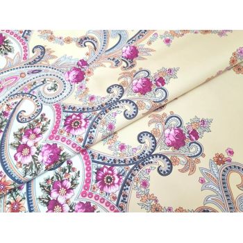 Клеенка на нетканой основе "Флорина" "Цветы, узоры" шир.1,37м GW-21795 "Great Way" *20