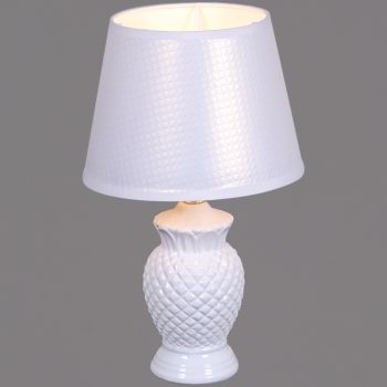 Лампа настольная 00186-0.7-01 Е14 60Вт (керамика+абажур) *1