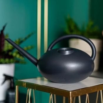 Лейка для комнатных растений с длинным носиком пластм. 3,0л "Анри" Антрацит ЛА-3-12 ("VipSet") *1/16