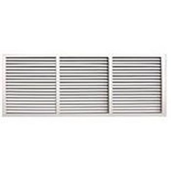 Решетка радиаторная пластиковая 600*1500 мм белая (аналог КФ37) *5