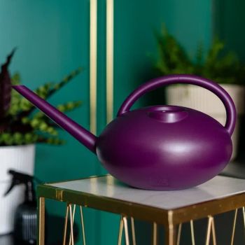 Лейка для комнатных растений с длинным носиком пластм. 3,0л "Анри" Сливовый ЛА-3-20 ("VipSet") *1/16