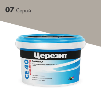 Затирка для швов СЕ 40 Серый 1кг Церезит *12/384