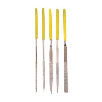 Надфиль алмазный набор 5шт  3*140мм "888" арт.6081395  аналог ШТ90*1/24