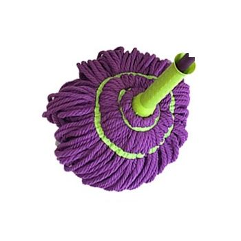 Насадка сменная д/мытья пола д/швабры с отжимом "Twist" микрофибра KD-8210TWR "Умничка" *1/50