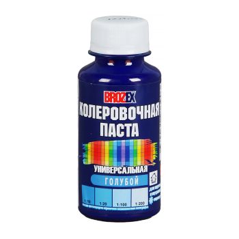 Колер паста голубой №17 0,1 л BROZEX *6/108