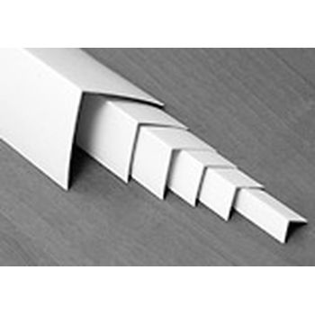 Уголок отделочный ПВХ 10*10 белый 2,7м РСП *50