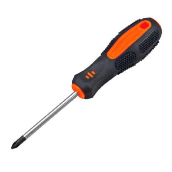 Отвертка крестовая  STURM магнит.наконеч.,эрго ручка 2х200мм (арт.1040-03-PH2-200) *1/12/72**