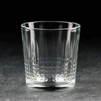 Стакан стекло "Отражение" 250мл низкий 20с2199н ("ОСЗ" Гусь-Хрустальный) *30