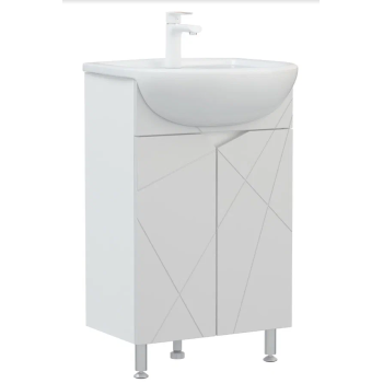 Тумба /Korall/ "Кристалл 50 " (выписывать раковину Элегия ГО470) *1