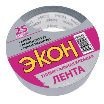ХозЛента Экон 25 м (серебр) 1501921 (Хенкель) уценка срок 06/24  *1/36**