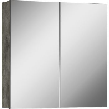 Зеркало-шкаф /Домино/ "Мечта 60" Бетон  *1/16