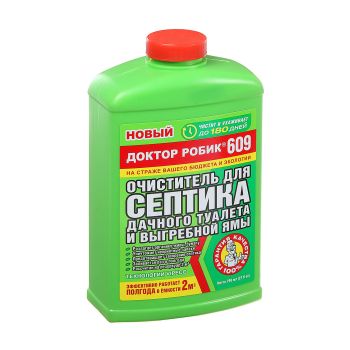 Средство для септиков и дачных туалетов Доктор Робик 609  0,798л *6/12