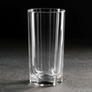 Стакан стекло "Стиль" 280мл высокий 03с863 ("ОСЗ" Гусь-Хрустальный) *24