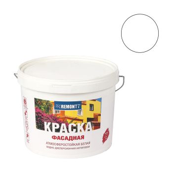 Краска акриловая фасадная 6,5 кг Проремонт   *1/72