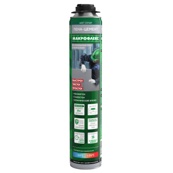 Пена-цемент "Макрофлекс" 850 мл  3003557   *1/12