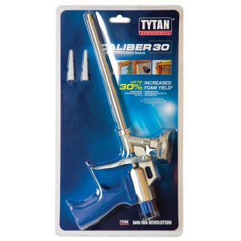 Пистолет для пены корпус металлический адаптер металл Caliber 30 Gun (блистер) арт.80684Tytan *1/20