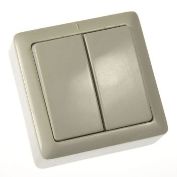 Выключатель "Хит" ОП 2кл. белый ВА56-232-б  *10/168