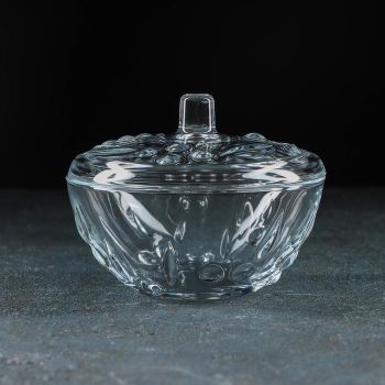 Сахарница стекло "Перла" 500мл d14cм 97236  "Pasabahce" *1/12