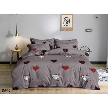 Постельное белье 1,5сп бамбук Орхидея DA-16, наволочки 70*70см - 2шт *1