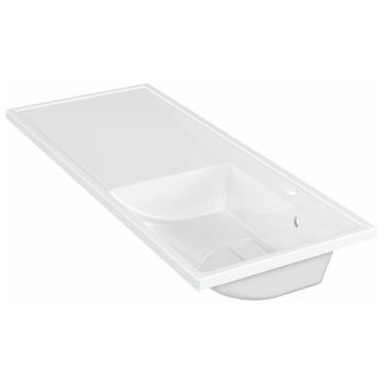 Раковина "Paola Magenta" 120 правая (кронштейн в комплекте левый), без сифона  *1