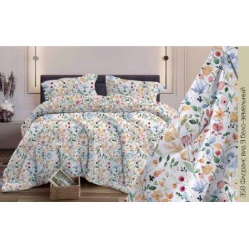 Постельное белье Евро-М бязь Орхидея Флоранс 9, наволочки 70*70см - 2шт *1