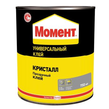 Клей Момент Кристалл  750 мл 1781022  *1/6