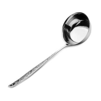 Ложка разливательная-половник нерж. 150мл "Уралочка" (М13)  упр. обраб. 5102 (Нытва) *1/5/160