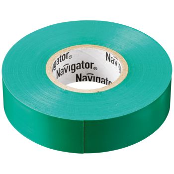Изолента ПВХ 15мм х 10м ЗЕЛЕНАЯ Navigator 71232 *10/300