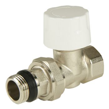 Клапан радиаторный термостатический прямой 3/4"(Ø20) М/П с упл.кольц. CARTVSS34 *1