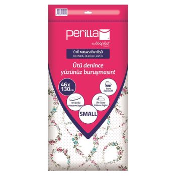 Чехол для гладильной доски р-м до130см х46см х/б сТермост.покр.,Порол.подк."Perilla""Dogrular"*1/100