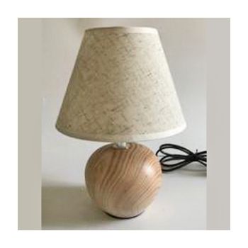 Лампа настольная 16111-0.7-01DY Е14 40Вт (керамика+абажур)*1