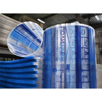 ПОЛИКАРБОНАТ 6,0 мм прозрачный ПОЛИЛАЙН  2,1*6 м *1/200