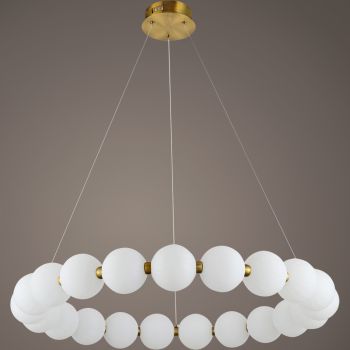Люстра 31330-0.4-800 LED ПДУ (радио 2,4 ГГц)+диммер 3000-6500К S=18м2  *1