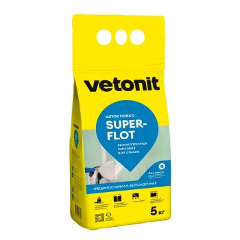 Шпаклевка гипсовая для стыков Gyproc Superflot 5 кг Vetonit *1/3/108
