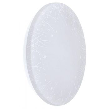 Светильник светодиодный акриловый 12Вт 4000К IEK LDPB0-2005-12-4000-K01 ДПБ 2005 d=260мм б/пул S=14м2*1/20