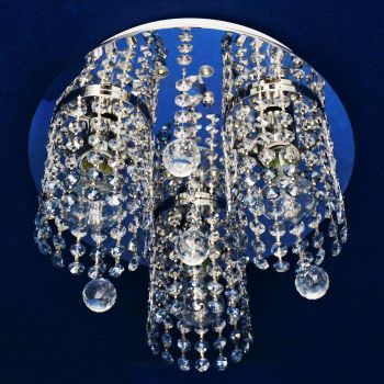 Люстра S0667/3  CH  3*60W Е14 с пультом d.320 VERNER LIGHTING